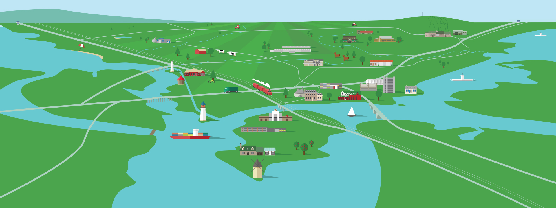 map de Vaudreuil-Soulanges